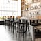 Flash Furniture Black Vinyl Seat Barstool with Natural Wood Back XU-DG6V6BV-NAT-GG - alternate 3